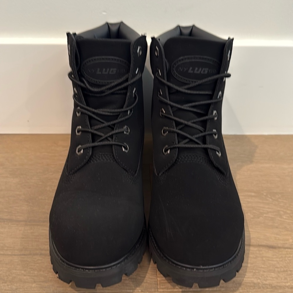 Lugz Black Convoy Winter Boots, Women’s Size 9, Like New
